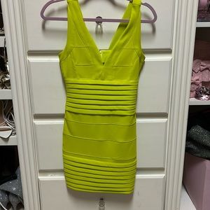 MISSGUIDED bandage mini dress